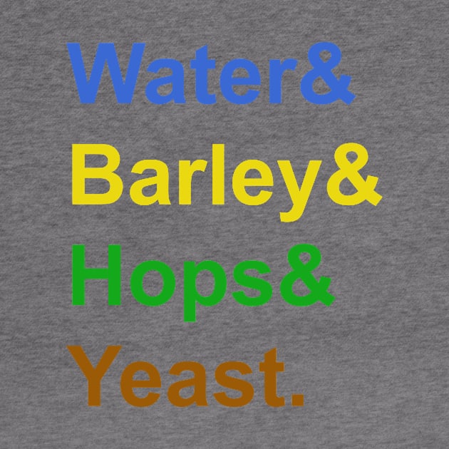 Water & Barley & Hops & Yeast by MC-Face